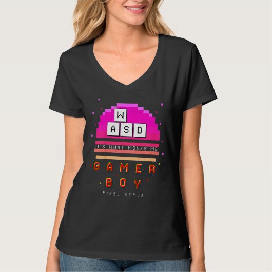 Kinder waren das, was mich Computer-Videospiele be T-Shirt (Vorderseite)