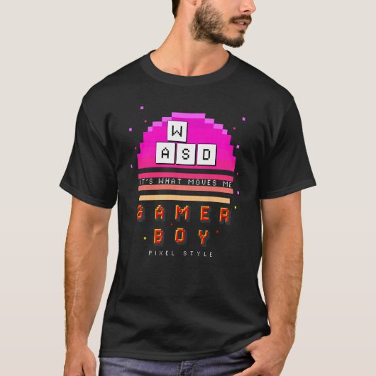 Kinder waren das, was mich Computer-Videospiele be T-Shirt (Vorderseite)