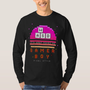 Kinder waren das, was mich Computer-Videospiele be T-Shirt