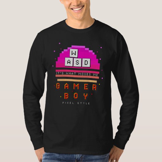 Kinder waren das, was mich Computer-Videospiele be T-Shirt (Vorderseite)