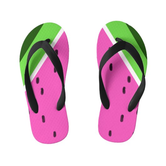 Kinder Wassermelonen Flip Flops Kinderbadesandalen (Fußbett)