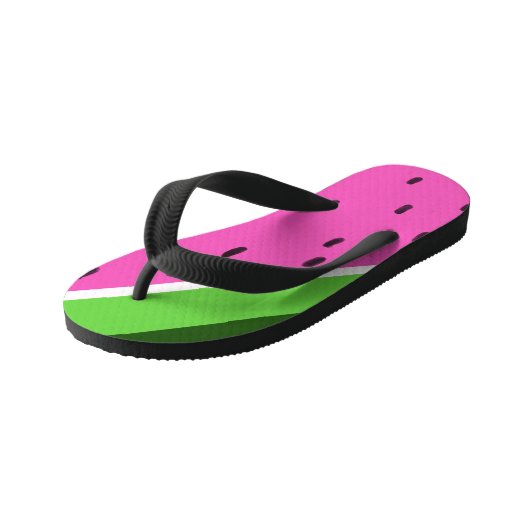Kinder Wassermelonen Flip Flops Kinderbadesandalen (Schrägansicht)