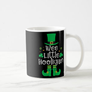 Kinder Wee Little Hooligan Retro St Patricks Day K Kaffeetasse
