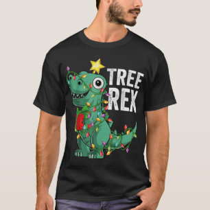 Kinder Weihnachten Dinosaurier Tree Rex Pajamas Kl T-Shirt