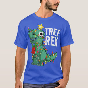 Kinder Weihnachten Dinosaurier Tree Rex Pajamas Kl T-Shirt