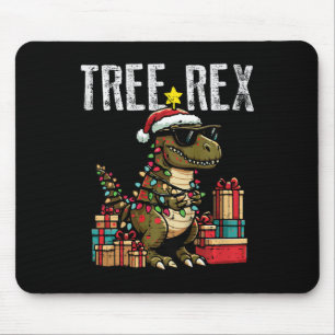 Kinder Weihnachten Dinosaurier Trex Xmas Trex Klei Mousepad