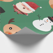 Kinder Weihnachten Geschenkpapier (Ecke)