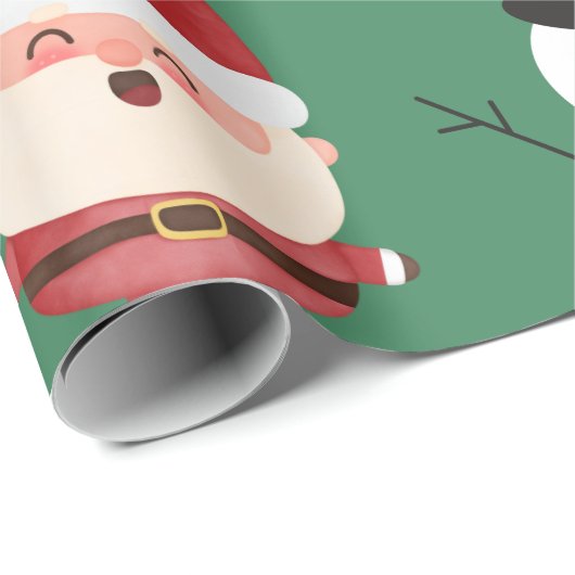 Kinder Weihnachten Geschenkpapier (Rolleneckpunkt)