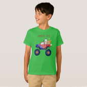 Kinder Weihnachten Lkw Weihnachten Ich bin bereit T-Shirt (Vorne ganz)