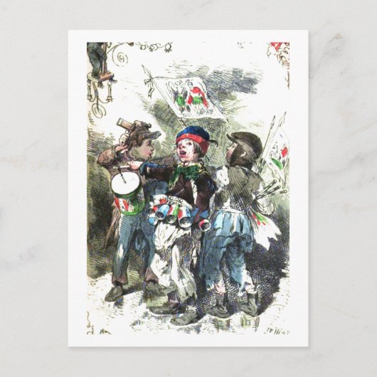 Kinder Weihnachten Musik machen (Vorderseite)