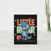 Kinder Weihnachten Roar Dinosaurier Kinder Jungs W Karte (Vorderseite)