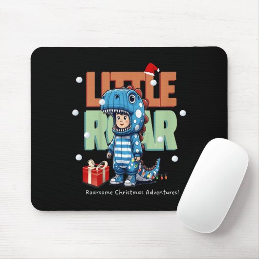 Kinder Weihnachten Roar Dinosaurier Kinder Jungs W Mousepad (Mit Mouse)