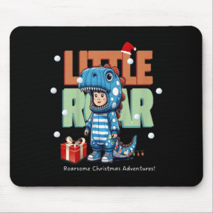 Kinder Weihnachten Roar Dinosaurier Kinder Jungs W Mousepad