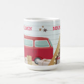 Kinder Weihnachtsbaum Adventure Bus Zelt Geschenke Kaffeetasse (Mittel)