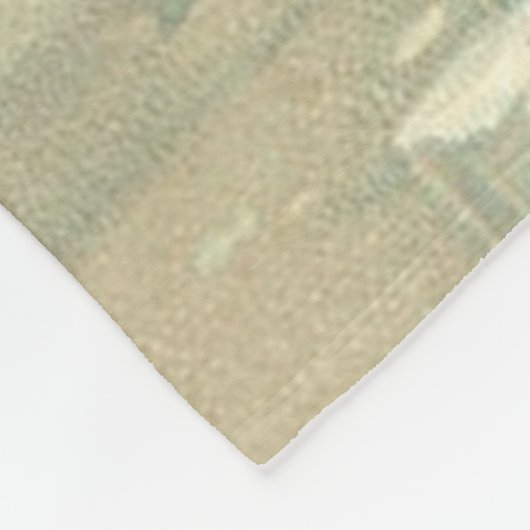 Kinder Weihnachtsbaumkirche Frozen Teich Schnee Fleecedecke (Ecke)