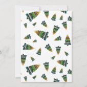 Kinder Weihnachtsjunge Elf Goodbye Letter Einladun Einladung (Rückseite)