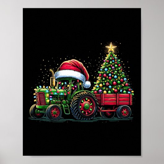 Kinder Weihnachtsmann Weihnachtsmann Poster (Vorne)