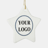 Kinder Weihnachtsschmuck ADD LOGO Niedliche Schnee (Rechts)