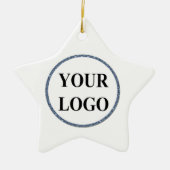 Kinder Weihnachtsschmuck ADD LOGO Niedliche Schnee (Vorne)