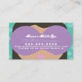 Kinder Wellness-Center Party Rentals Visitenkarte (Vorderseite)