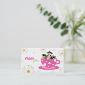 Kinder Wellness-Center Tee für zwei Tage Niedlich  Visitenkarte (Stehend Vorderseite)