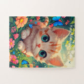 Kinder Welpen und Kitten Garden Adventure Puzzle (Horizontal)
