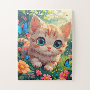 Kinder Welpen und Kitten Garden Adventure Puzzle