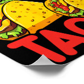 Kinder werden Schwester für Tacos eintauschen Klei Poster (Ecke)