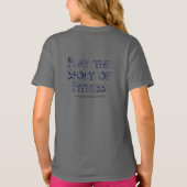 Kinder - Wettbewerb für zukünftige Spiele T-Shirt (Rückseite)