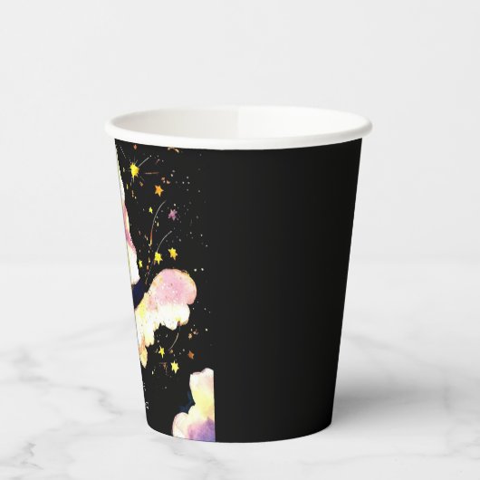 Kinder Whimsical Magic Wizard Geburtstag Pappbecher (Links)