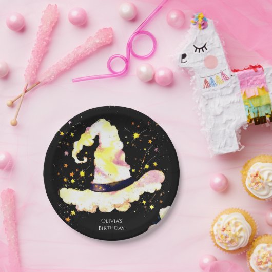Kinder Whimsical Magic Wizard Geburtstag Pappteller (Party)