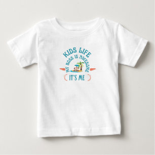 Kinder wie der Chef Baby T-shirt