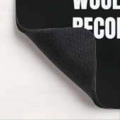 Kinder würden nicht empfohlen mousepad (Ecke)