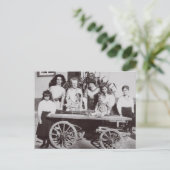 Kinder Zar: Marie, Anastasia & Alexis Romanov Postkarte (Stehend Vorderseite)