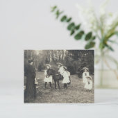 Kinder Zar & Zarina Russland mit Pony - OTMA Postkarte (Stehend Vorderseite)