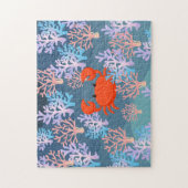 Kinder Zauberkrabbe unter der Regenbogenhaube Puzzle (Vertikal)