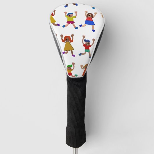 Kinder | Zazzle_Growshop. Golf Headcover (Vorderseite)