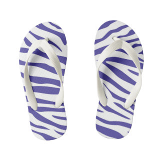Kinder Zebra Stripe Flip Flops Kinderbadesandalen