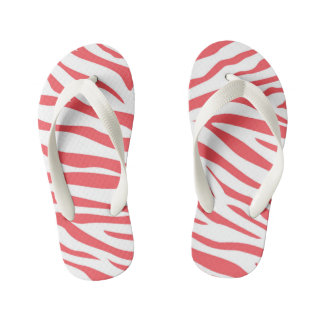 Kinder Zebra Stripe Flip Flops Kinderbadesandalen