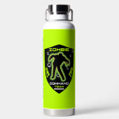 Kinder Zombie Party Trinkflasche (Rückseite)