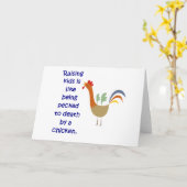 Kinder zu züchten ist wie zum Tode gefickt zu werd Karte (Gelbe Blume)