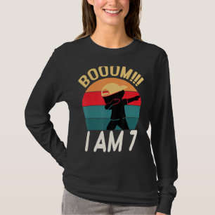 Kinder zum Geburtstag 7 Jahre alt Geburtstagskleid T-Shirt