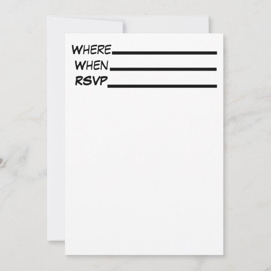 Kinder zum Geburtstag Einladung Superhelden Versam (Rückseite)