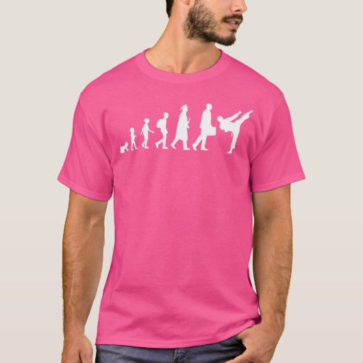 Kinder zur Karateka Evolution Karate School T-Shirt (Vorderseite)