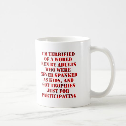 Kinderähnliche Erwachsene Funny Mug Kaffeetasse (Rechts)