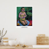 Kinderakt mit Stork von Paula Modersohn Becker Poster (Küche)