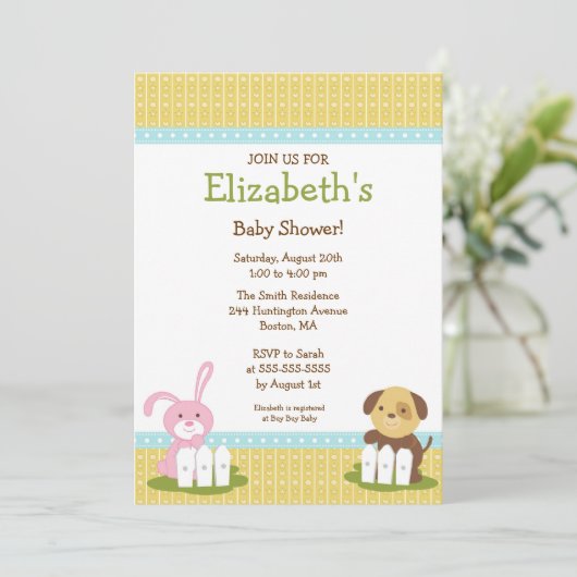 Kinderanimation Einladung (Stehend Vorderseite)