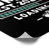 Kinderankündigung 1. Mama werde ich ein m Poster (Ecke)