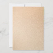 Kinderankündigung Modernes Babyfuß Ankündigung (Rückseite)