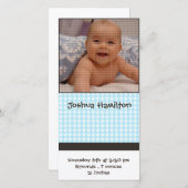 Kinderankündigungskarte Ankündigung (Vorne/Hinten)